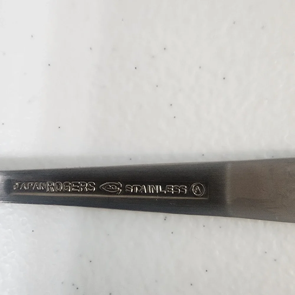 Roger's Stainless Japan Set Of 7 Salad Forks Casa Vista